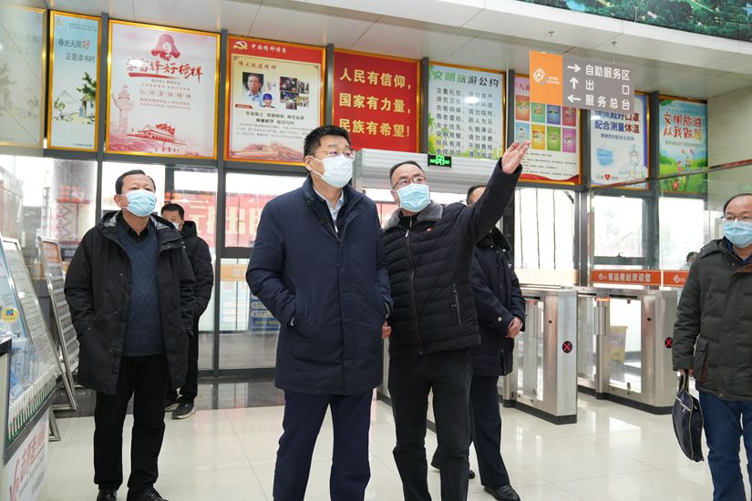 集團董事長賈泉涌赴汽車客運南站調(diào)研安全生產(chǎn)和場站經(jīng)營布局調(diào)整工作